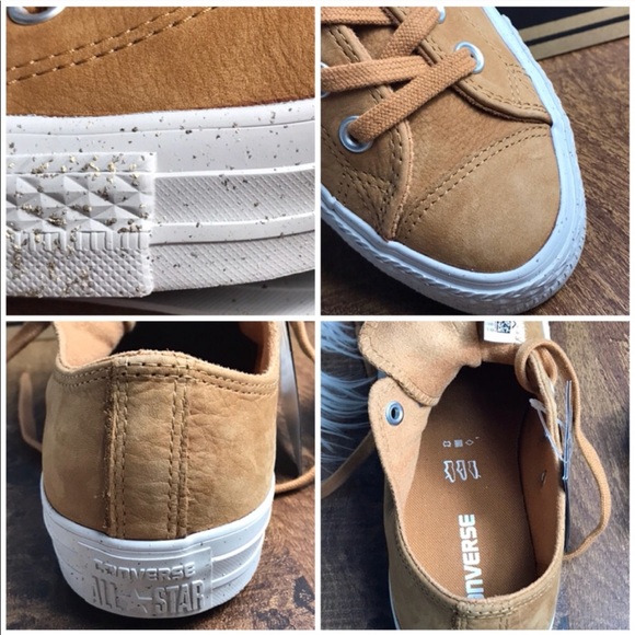 NWT Converse Ctas OX Raw Sugar WMNS AUTHENTIC - Picture 7 of 8